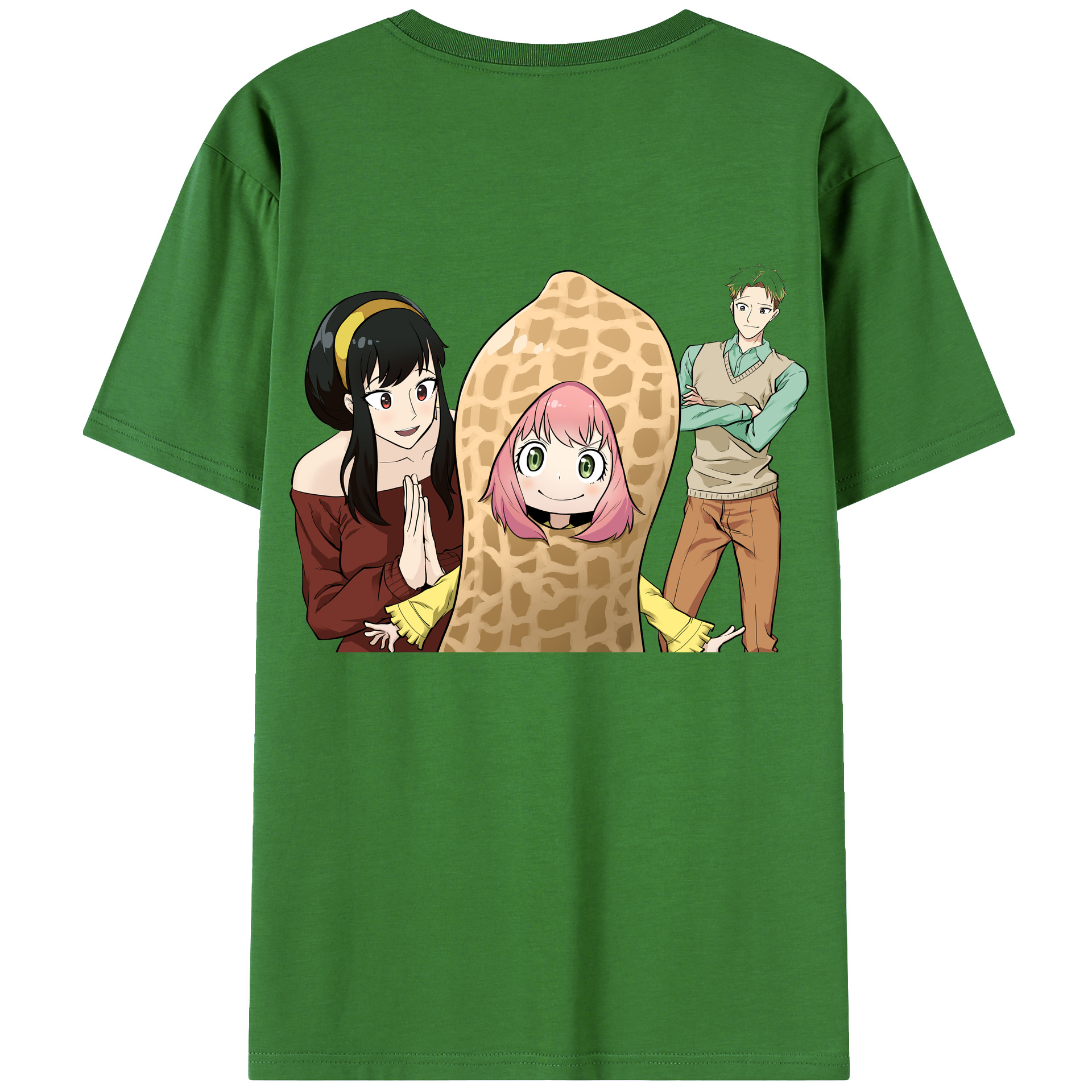 （画像用） SPY×FAMILY间谍家家酒 レディース半袖Tシャツ(バックプリント)